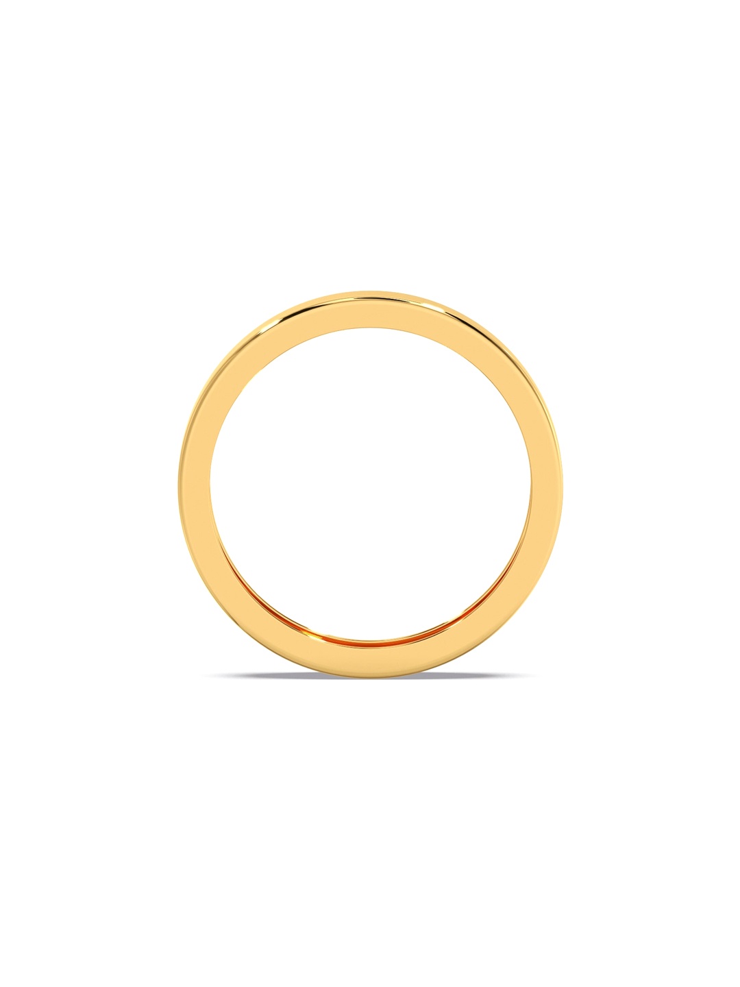 

CANDERE A KALYAN JEWELLERS COMPANY BIS Hallmark 18KT (750) Gold Finger Ring-2.4gm