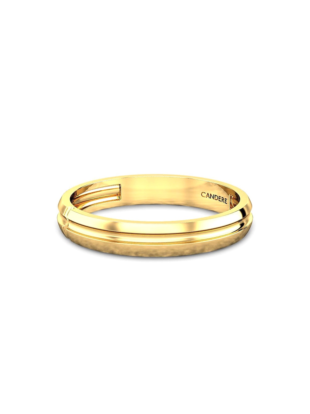 

CANDERE A KALYAN JEWELLERS COMPANY 18KT (750) Gold Finger Ring-3.47gm