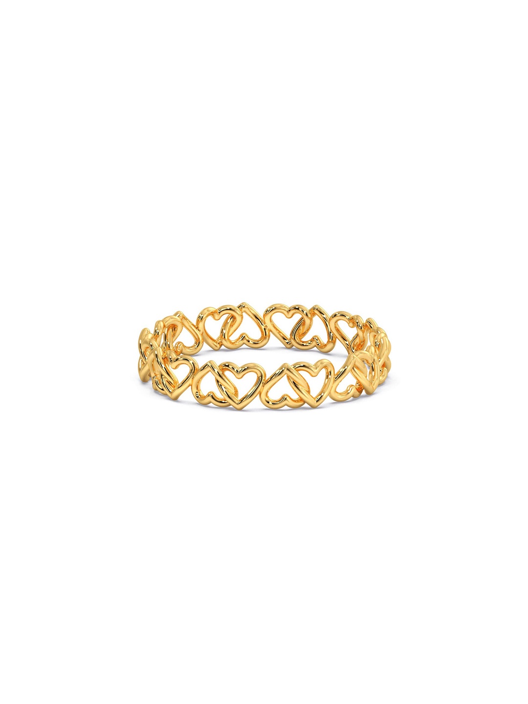

CANDERE A KALYAN JEWELLERS COMPANY BIS Hallmark 18KT (750) Gold Finger Ring-1.53gm