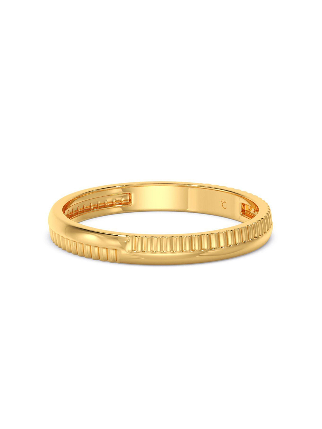 

CANDERE A KALYAN JEWELLERS COMPANY BIS Hallmark 18KT (750) Gold Finger Ring-1.77 gm