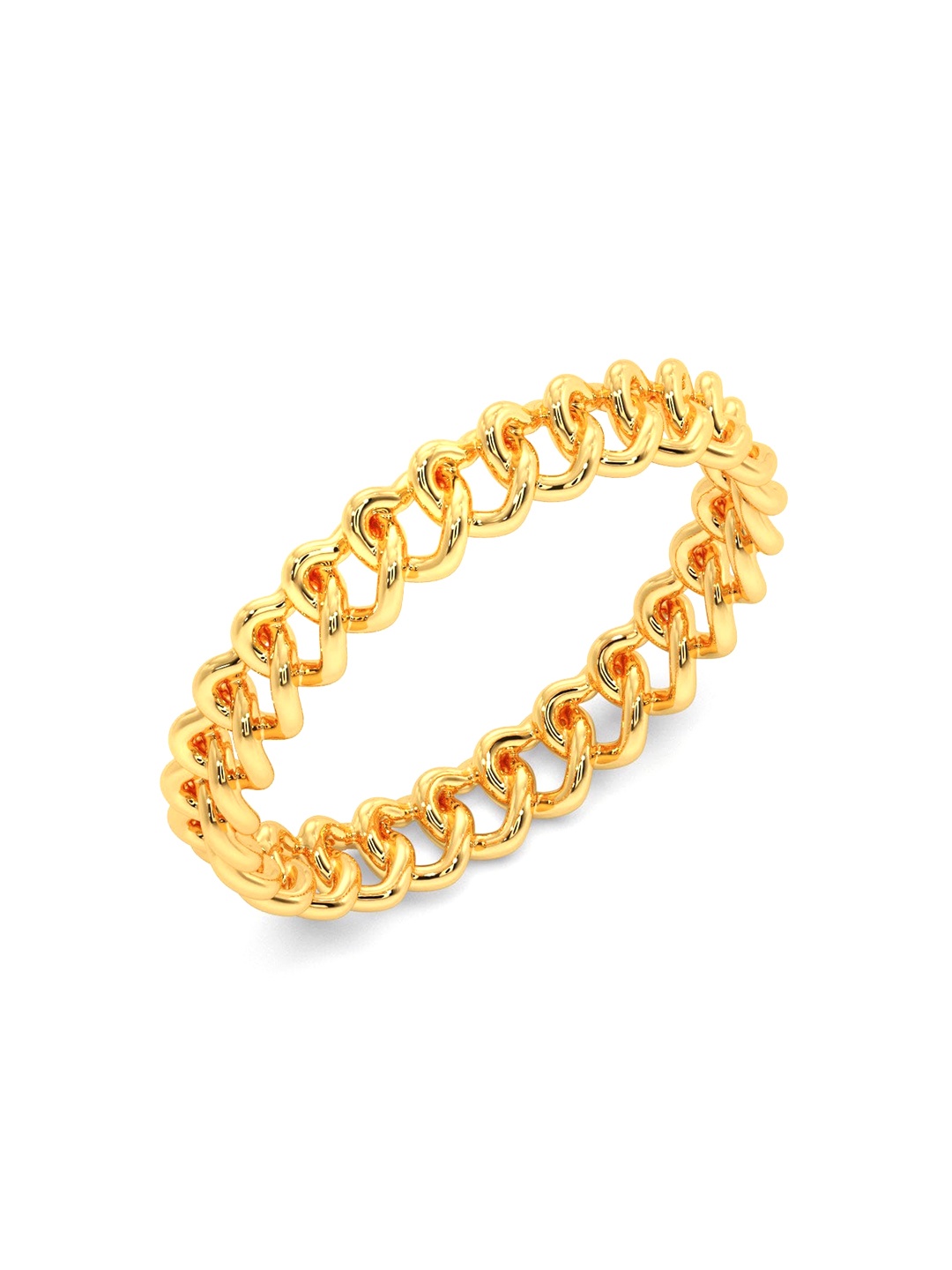 

CANDERE A KALYAN JEWELLERS COMPANY BIS Hallmark 14KT (585) Gold Finger Ring-1.36 gm