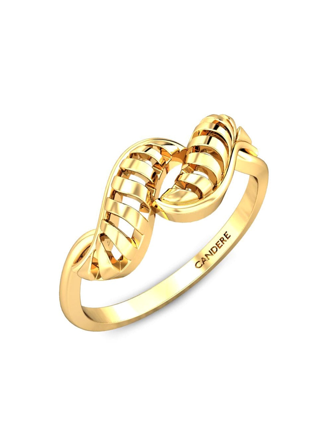 

CANDERE A KALYAN JEWELLERS COMPANY BIS Hallmark 18KT (750) Gold Finger Ring-2.31gm