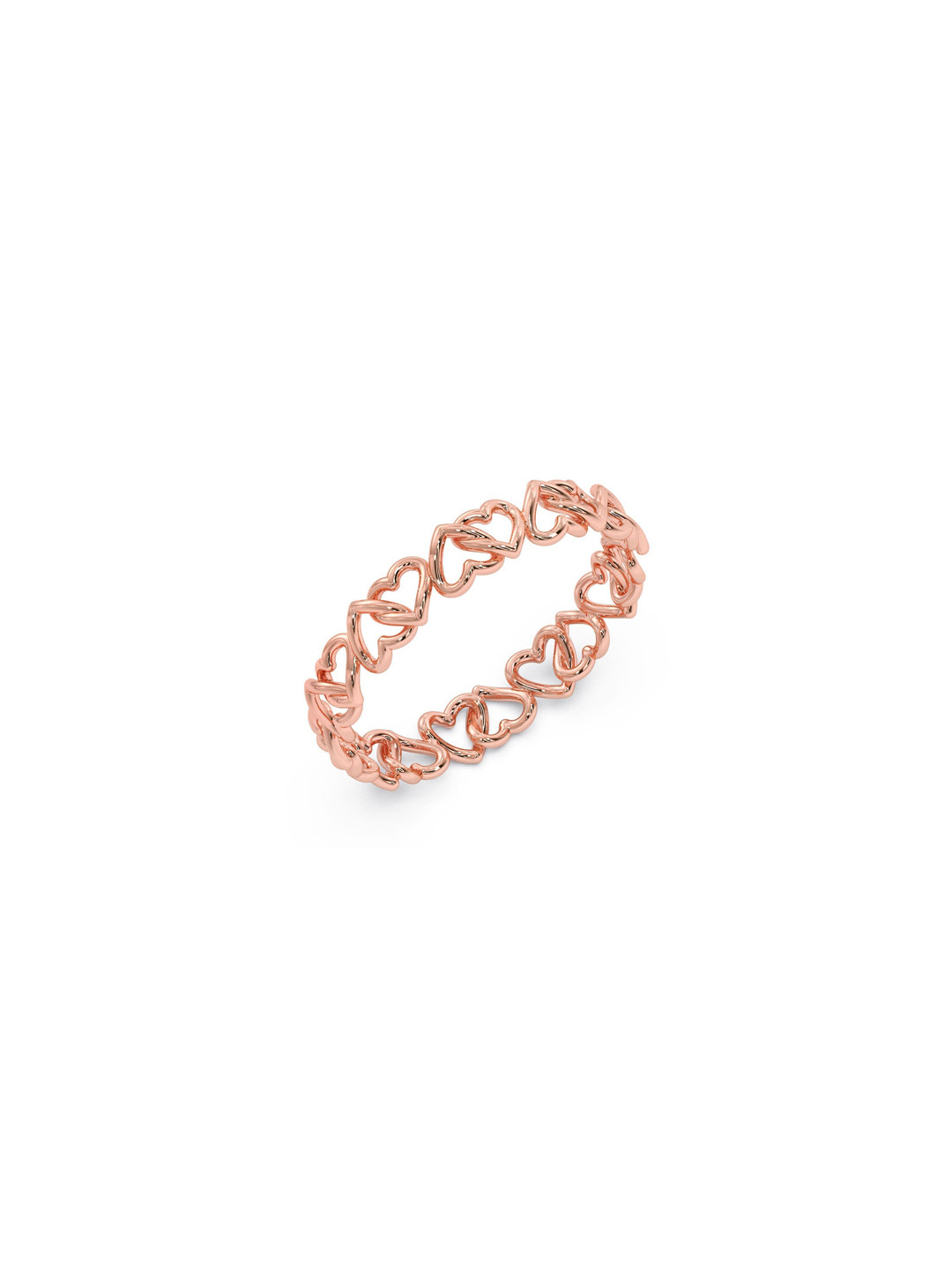 

CANDERE A KALYAN JEWELLERS COMPANY BIS Hallmark 18KT (750) Rose Gold Ring-1.67gm