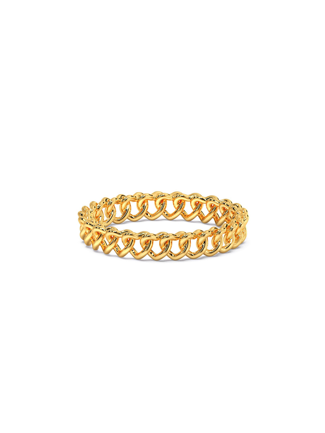 

CANDERE A KALYAN JEWELLERS COMPANY 14KT (585) Gold Finger Ring- 1.14gm