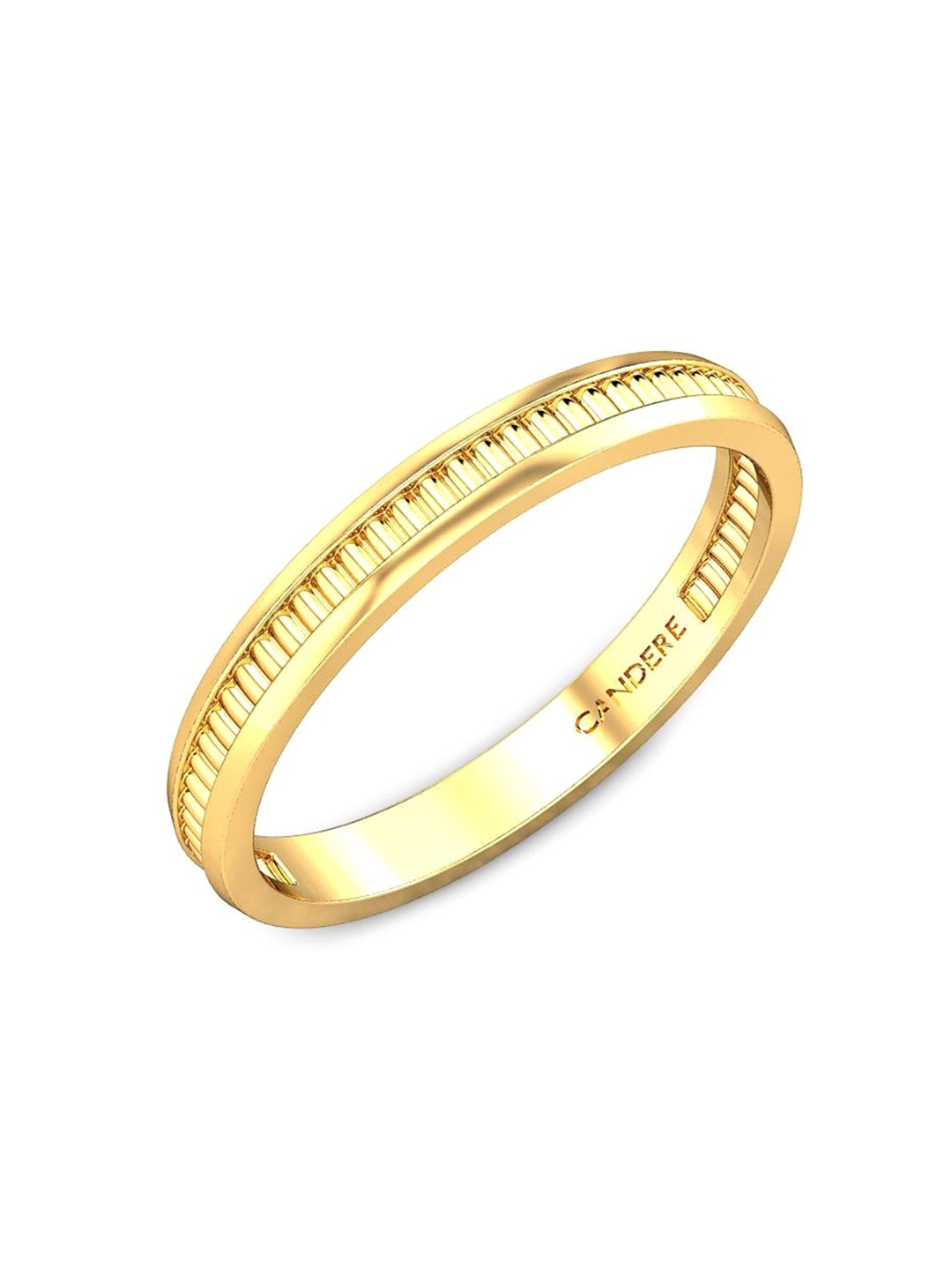 

CANDERE A KALYAN JEWELLERS COMPANY BIS Hallmark 18KT (750) Gold Finger Ring-1.91gm