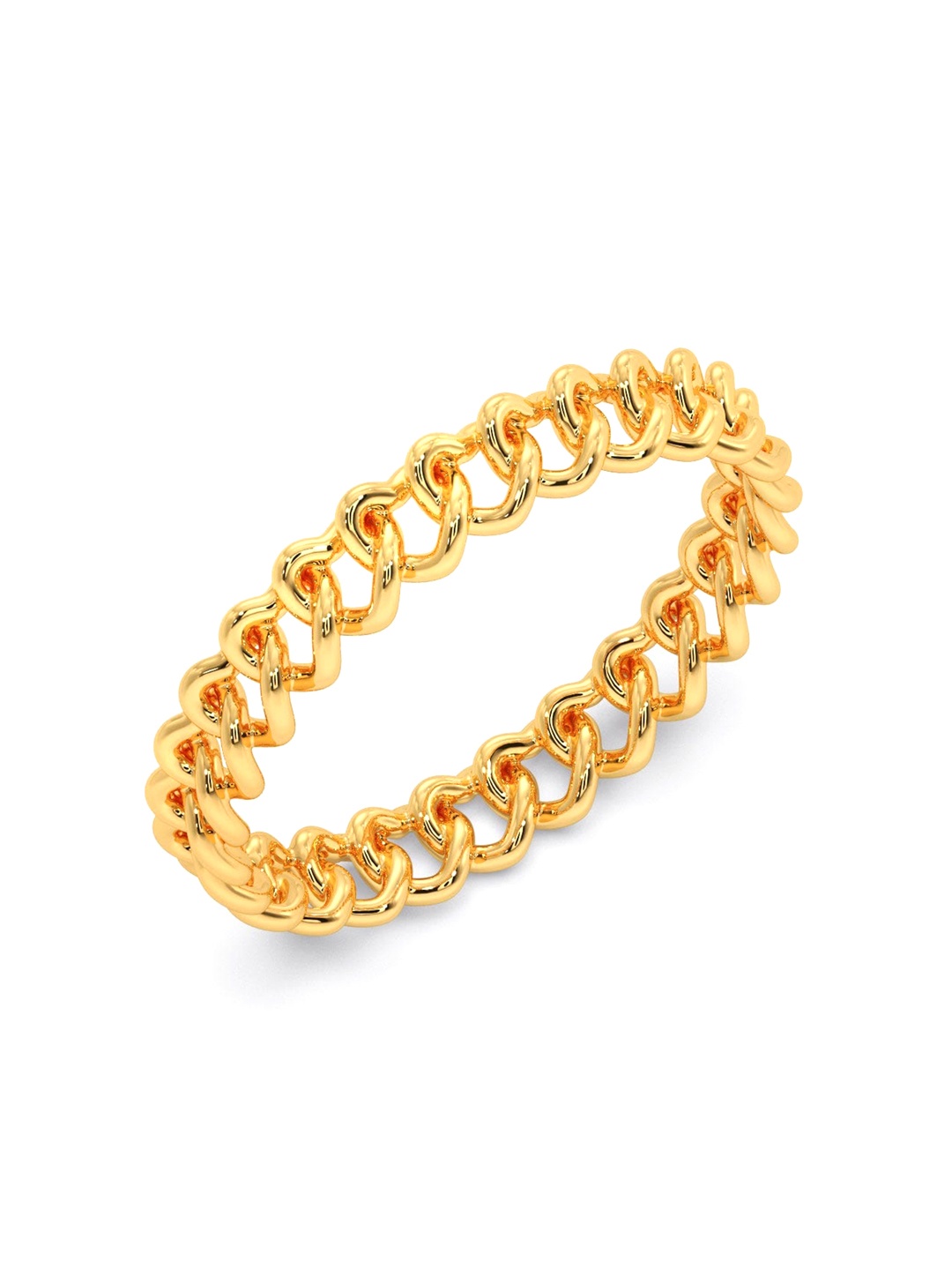 

CANDERE A KALYAN JEWELLERS COMPANY BIS Hallmark 18KT (750) Gold Band Ring-1.62 gm