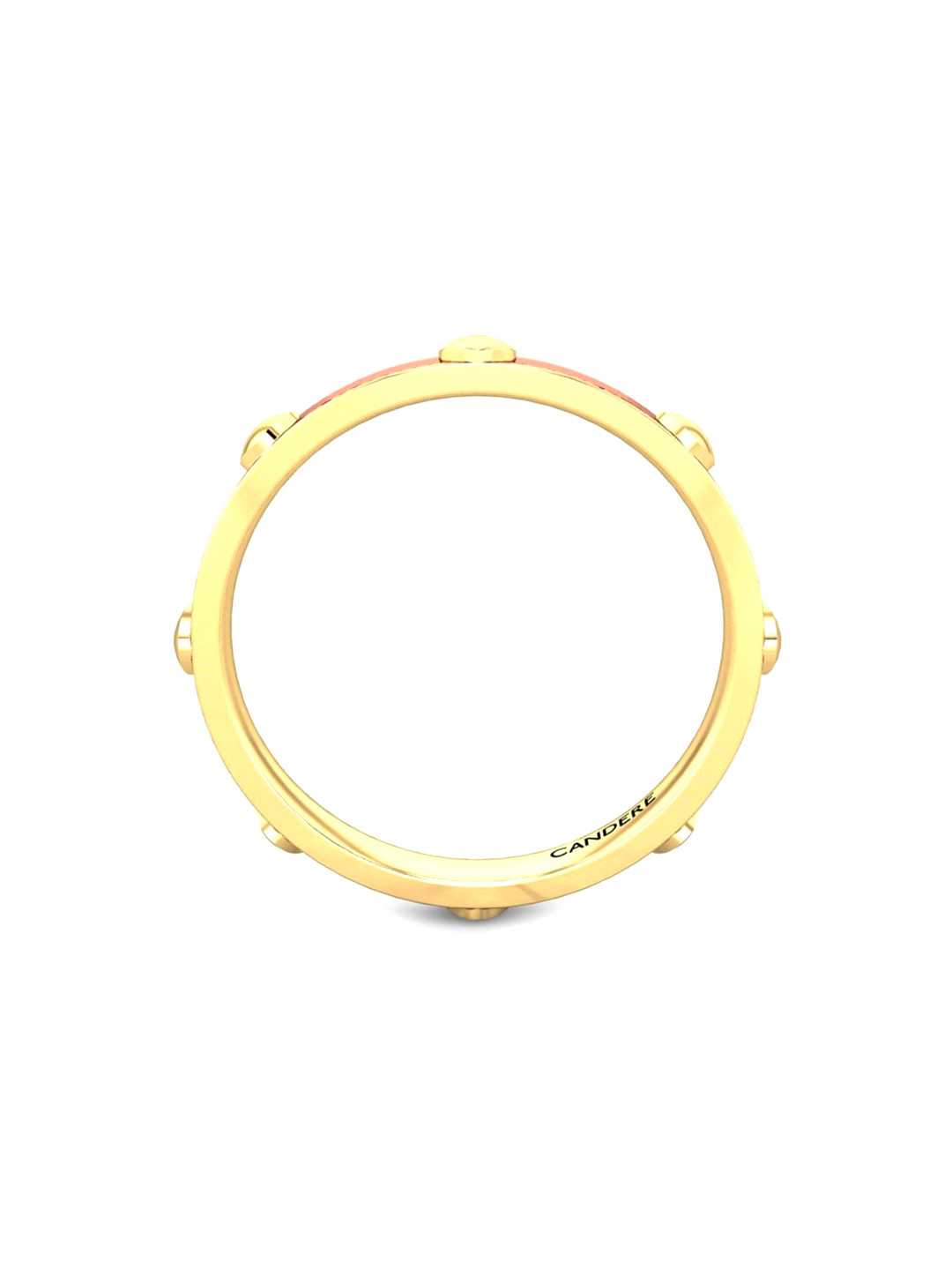 

CANDERE A KALYAN JEWELLERS COMPANY BIS Hallmark 14k (585) Gold Finger Ring-1.01gm