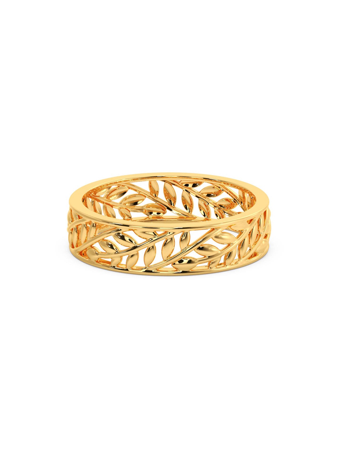 

CANDERE A KALYAN JEWELLERS COMPANY BIS Hallmark 18KT (750) Gold Finger Ring-1.77gm