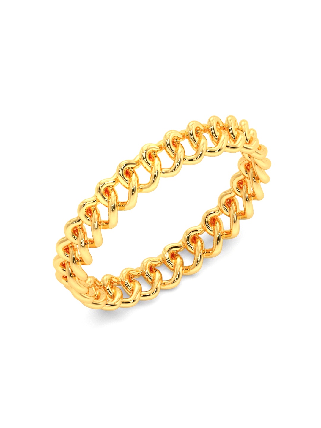 

CANDERE A KALYAN JEWELLERS COMPANY BIS Hallmark 18k (750) Gold Finger Ring-1.34gm