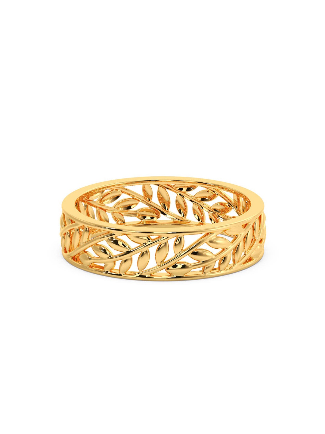 

CANDERE A KALYAN JEWELLERS COMPANYBIS Hallmark 18KT (750) Gold Finger Ring-2.12gm