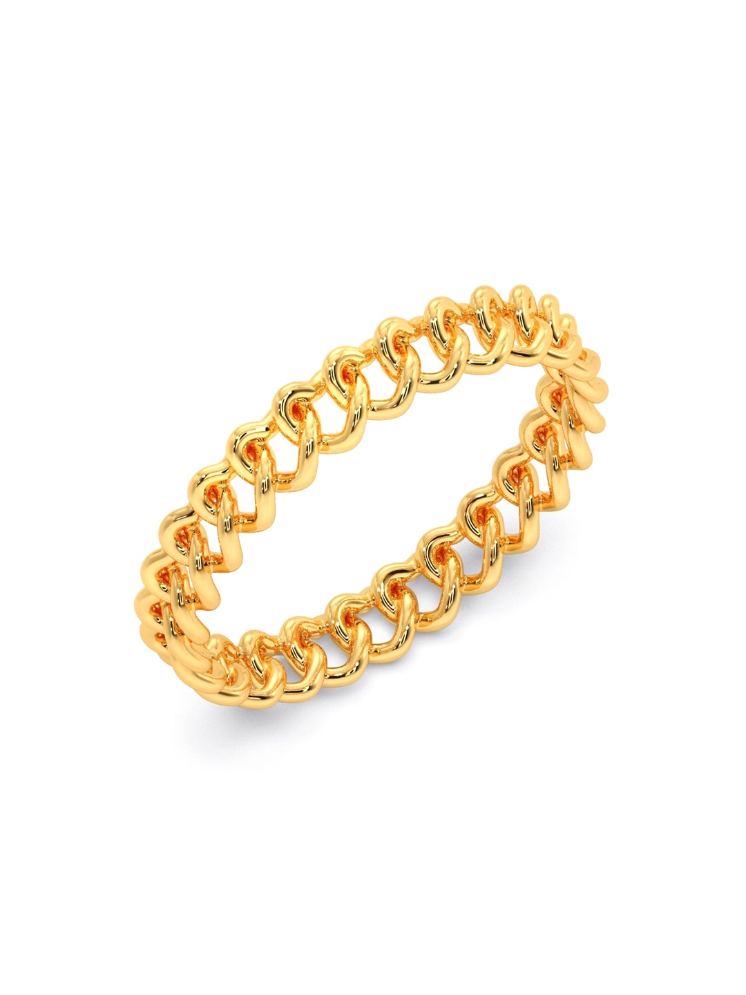 

CANDERE A KALYAN JEWELLERS COMPANY BIS Hallmark 18KT (750) Gold Finger Ring-1.46 gm