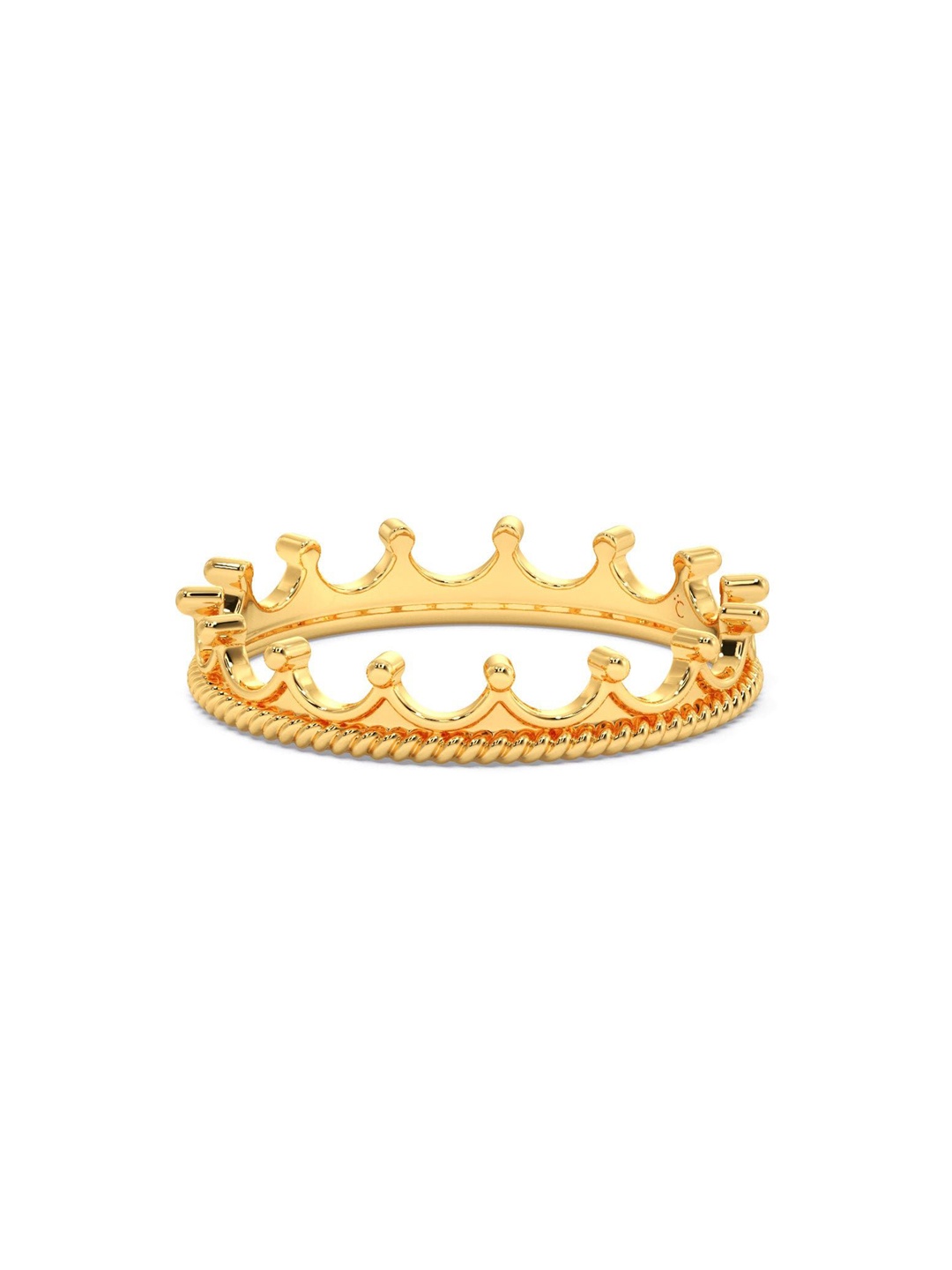 

CANDERE A KALYAN JEWELLERS COMPANY BIS Hallmark 18KT (750) Gold Finger Ring-1.34gm