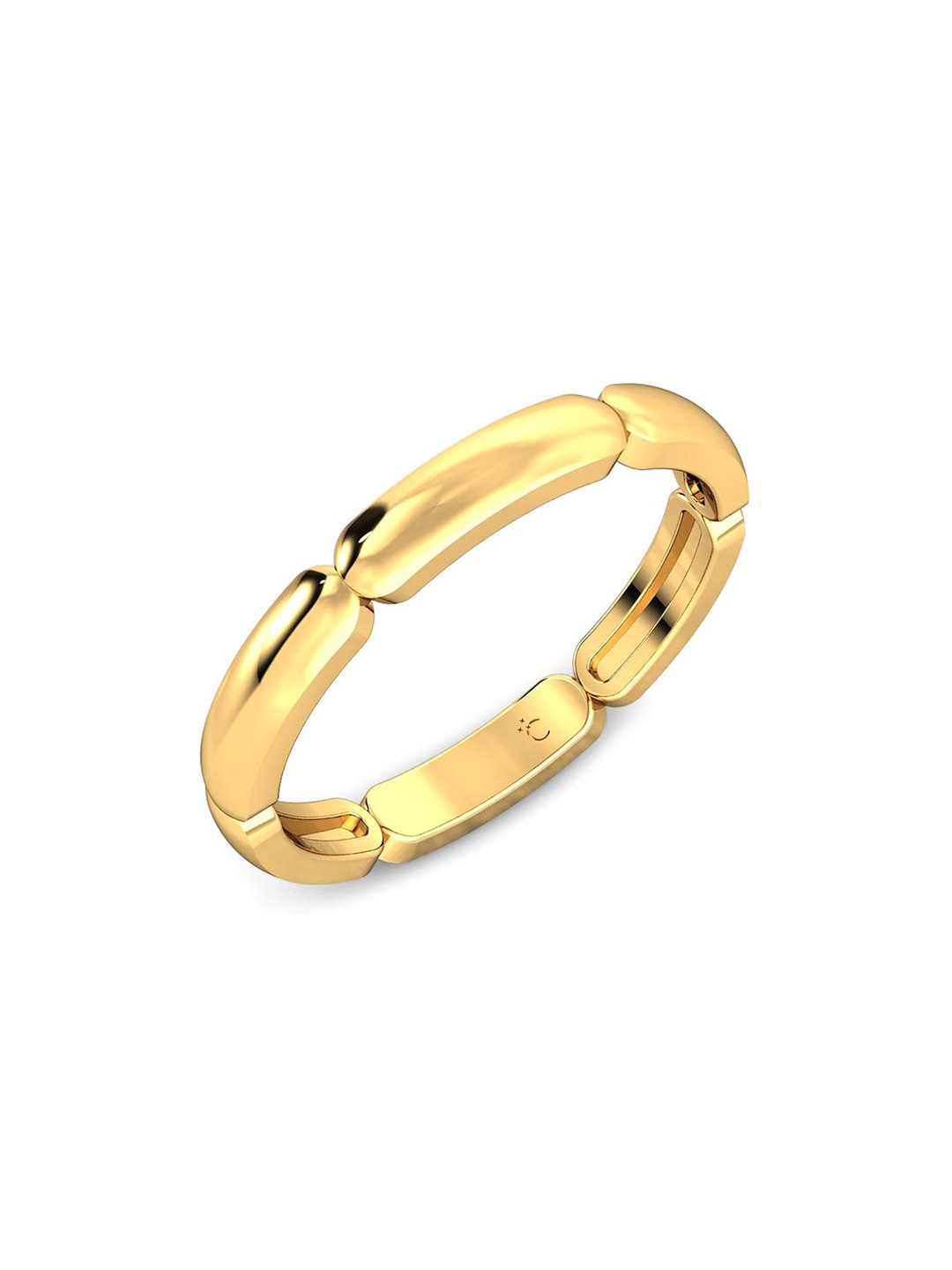 

CANDERE A KALYAN JEWELLERS COMPANY BIS Hallmark 18KT (750) Gold Finger Ring-2.33 gm