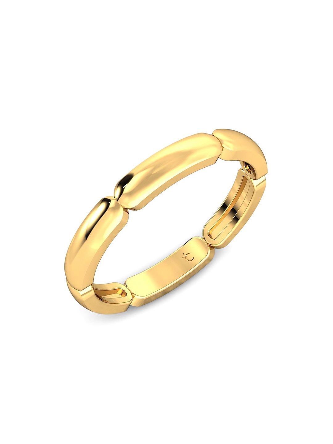 

CANDERE A KALYAN JEWELLERS COMPANY BIS Hallmark 18KT (750) Gold Finger Ring-2.29 gm
