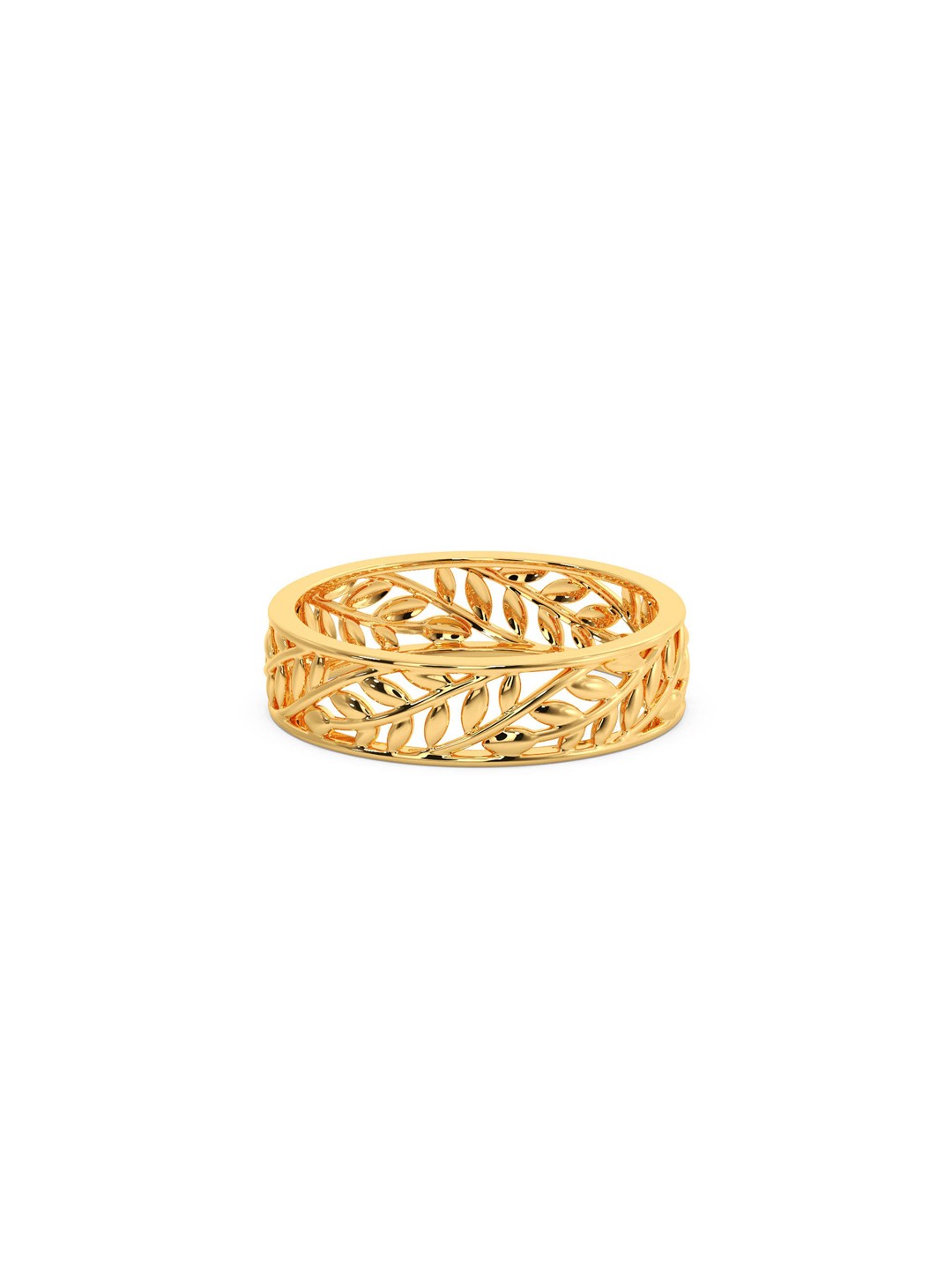 

CANDERE A KALYAN JEWELLERS COMPANY BIS Hallmark 18KT (750) Gold Finger Ring-2.08 gm