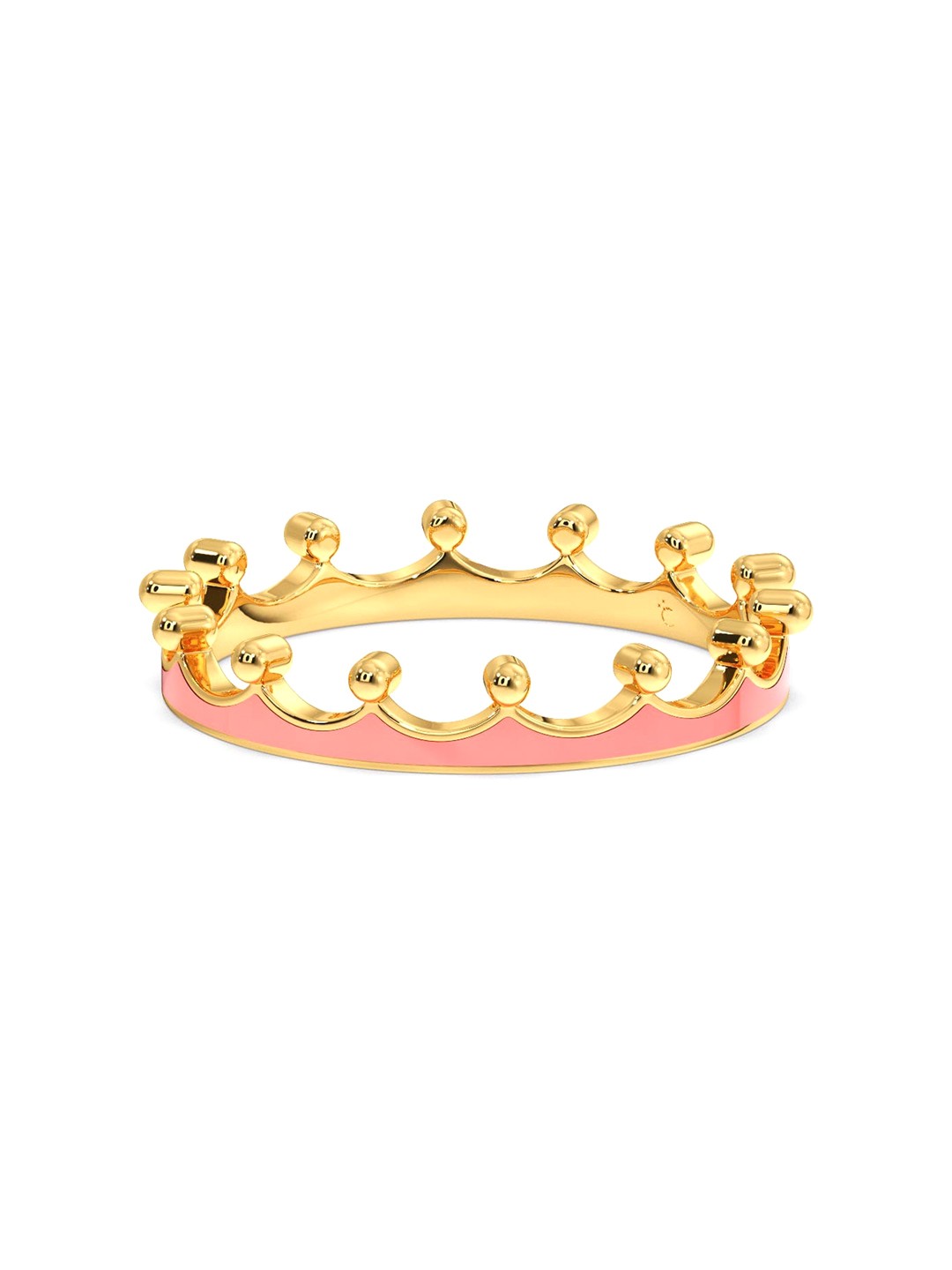 

CANDERE A KALYAN JEWELLERS COMPANY 14KT (585) Gold Finger Ring- 1.05gm