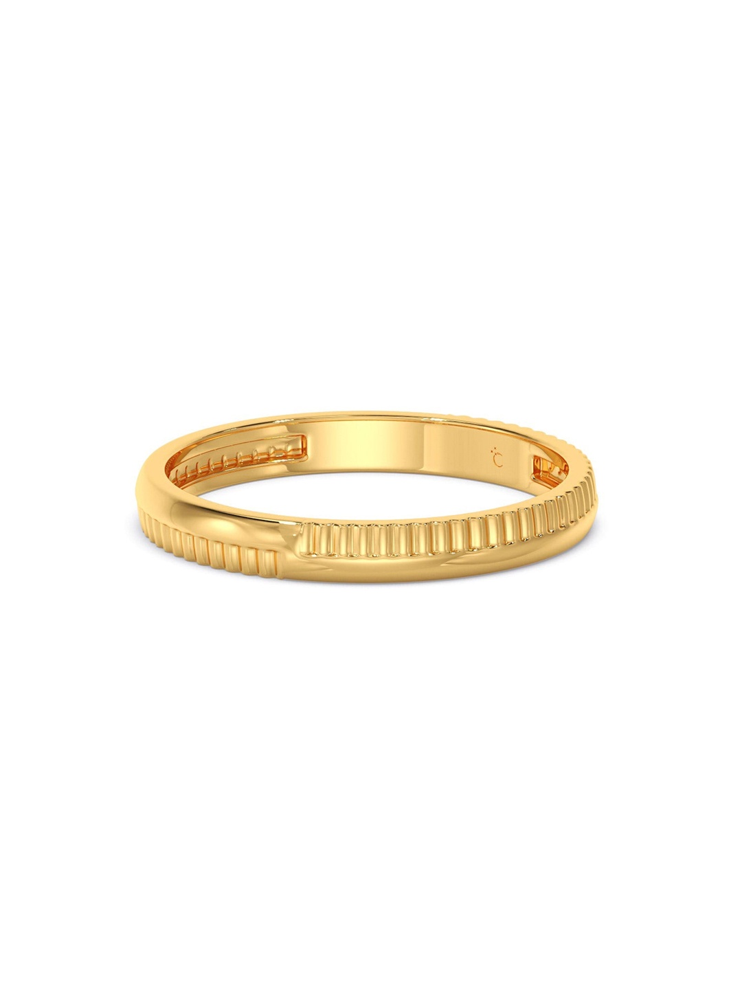 

CANDERE A KALYAN JEWELLERS COMPANY 18KT (750) BIS Hallmark Gold Finger Ring-2.03gm