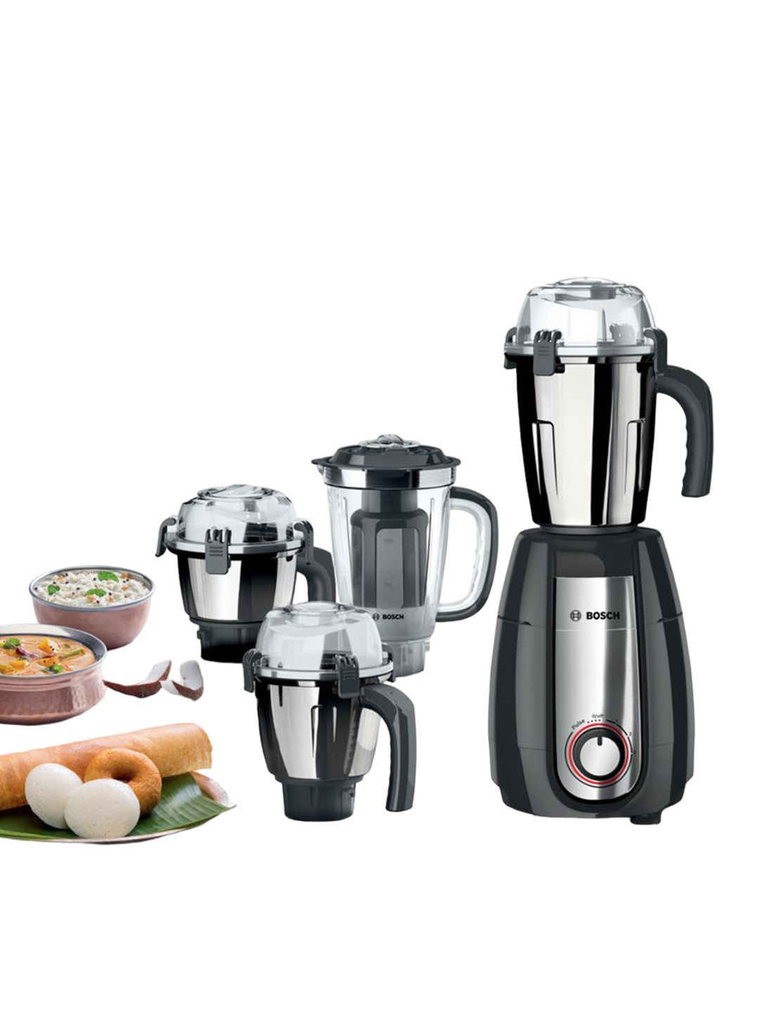 

BOSCH Grey True Mixx Mixer Grinder 1000W