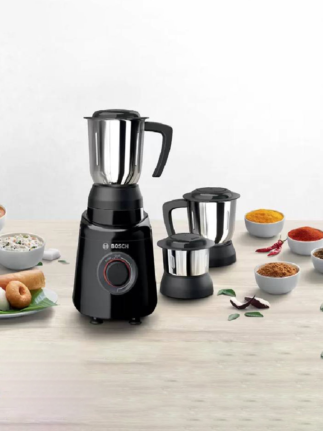 

BOSCH Black 4 Pieces TrueMixx Joy Mixer Grinder 500W