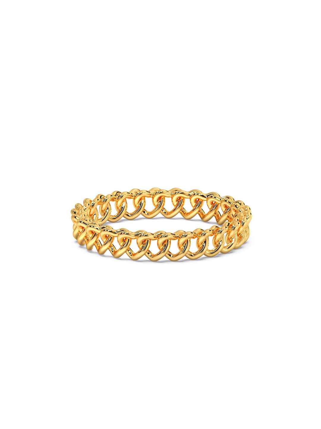

CANDERE A KALYAN JEWELLERS COMPANY BIS Hallmark 18KT (750) Gold Finger Ring-1.43gm