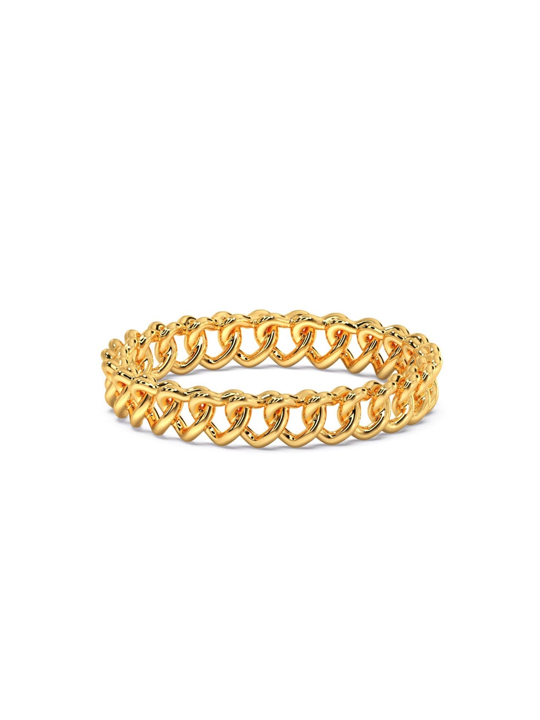 

CANDERE A KALYAN JEWELLERS COMPANY BIS Hallmark 18KT(750) Gold Finger Ring-1.27gm