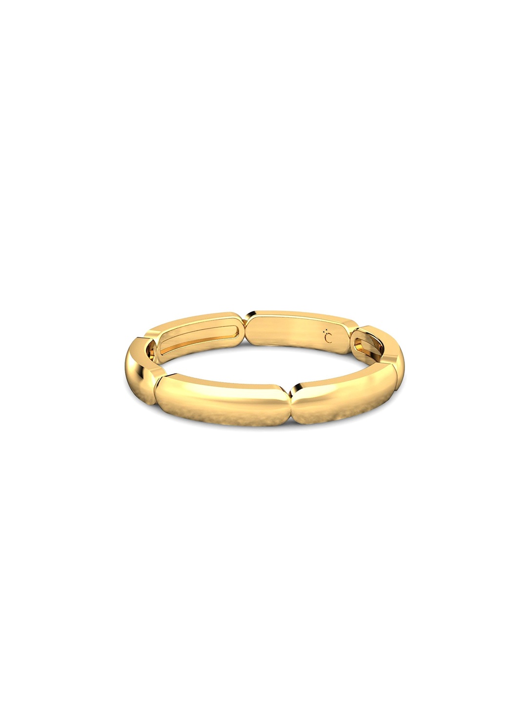 

CANDERE A KALYAN JEWELLERS COMPANY BIS Hallmark 18KT (750) Gold Finger Ring-2.0 gm