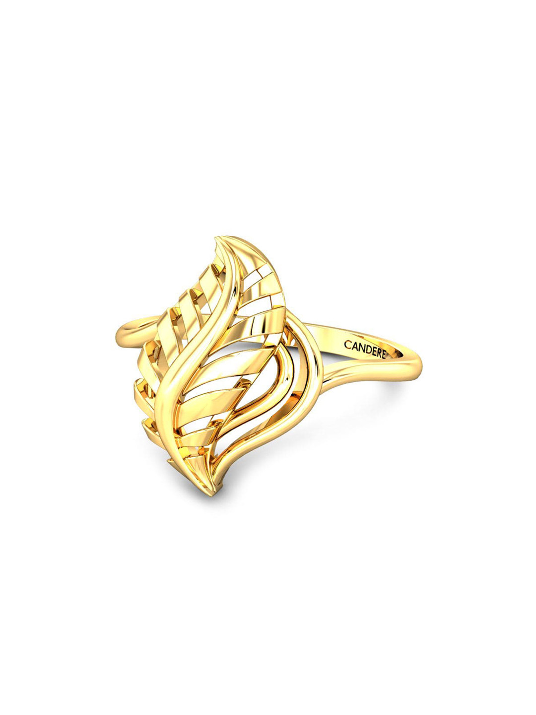 

CANDERE A KALYAN JEWELLERS COMPANY BIS Hallmark 18KT (750) Gold Finger Ring-2.44 m