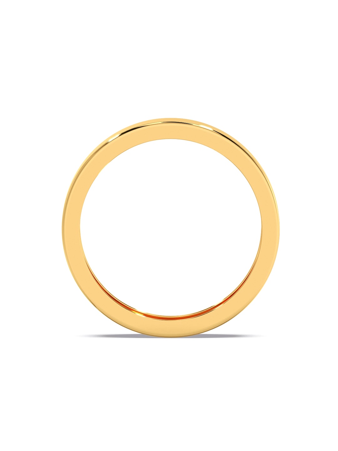 

CANDERE A KALYAN JEWELLERS COMPANY BIS Hallmark Men 18KT (750) Gold Ring-2.11gm