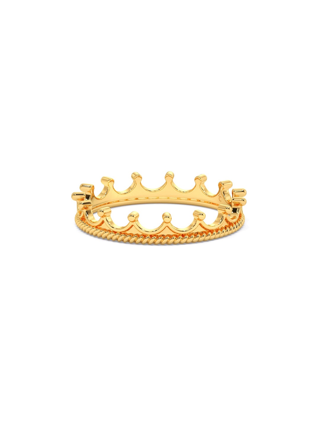 

CANDERE A KALYAN JEWELLERS COMPANY BIS Hallmark 18KT (750) Gold Finger Ring- 1.61gm