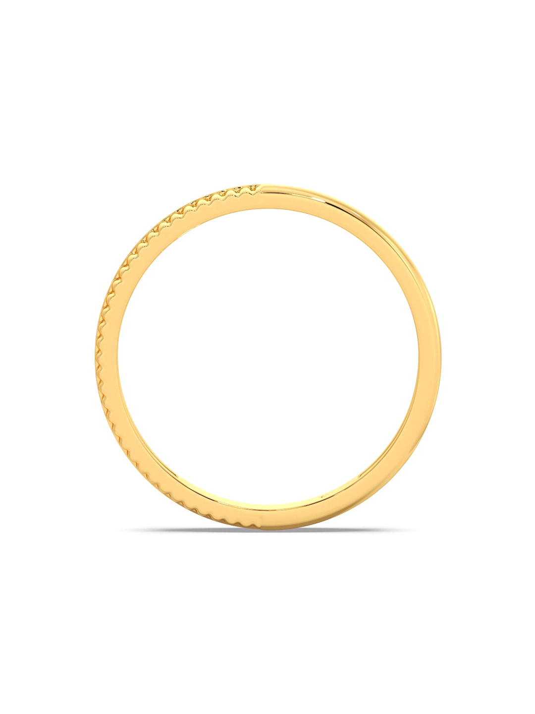 

CANDERE A KALYAN JEWELLERS COMPANY BIS Hallmark 18KT (750) Gold Finger Ring-2.0 gm