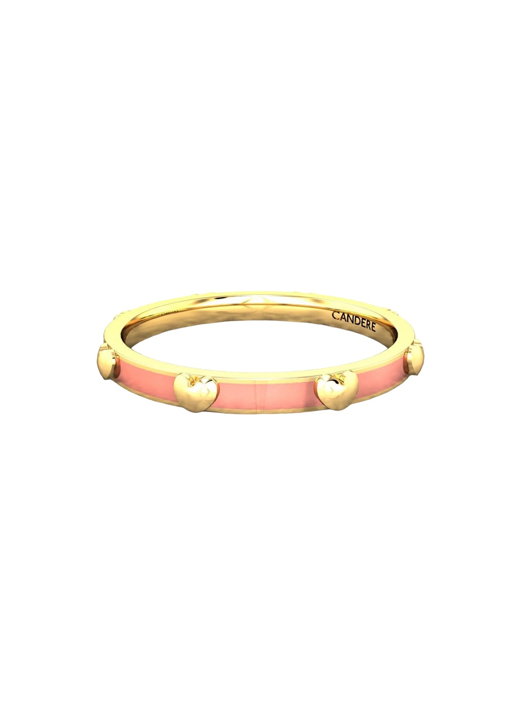 

CANDERE A KALYAN JEWELLERS COMPANY BIS Hallmark 14KT (585) Gold Finger Ring-1.24gm