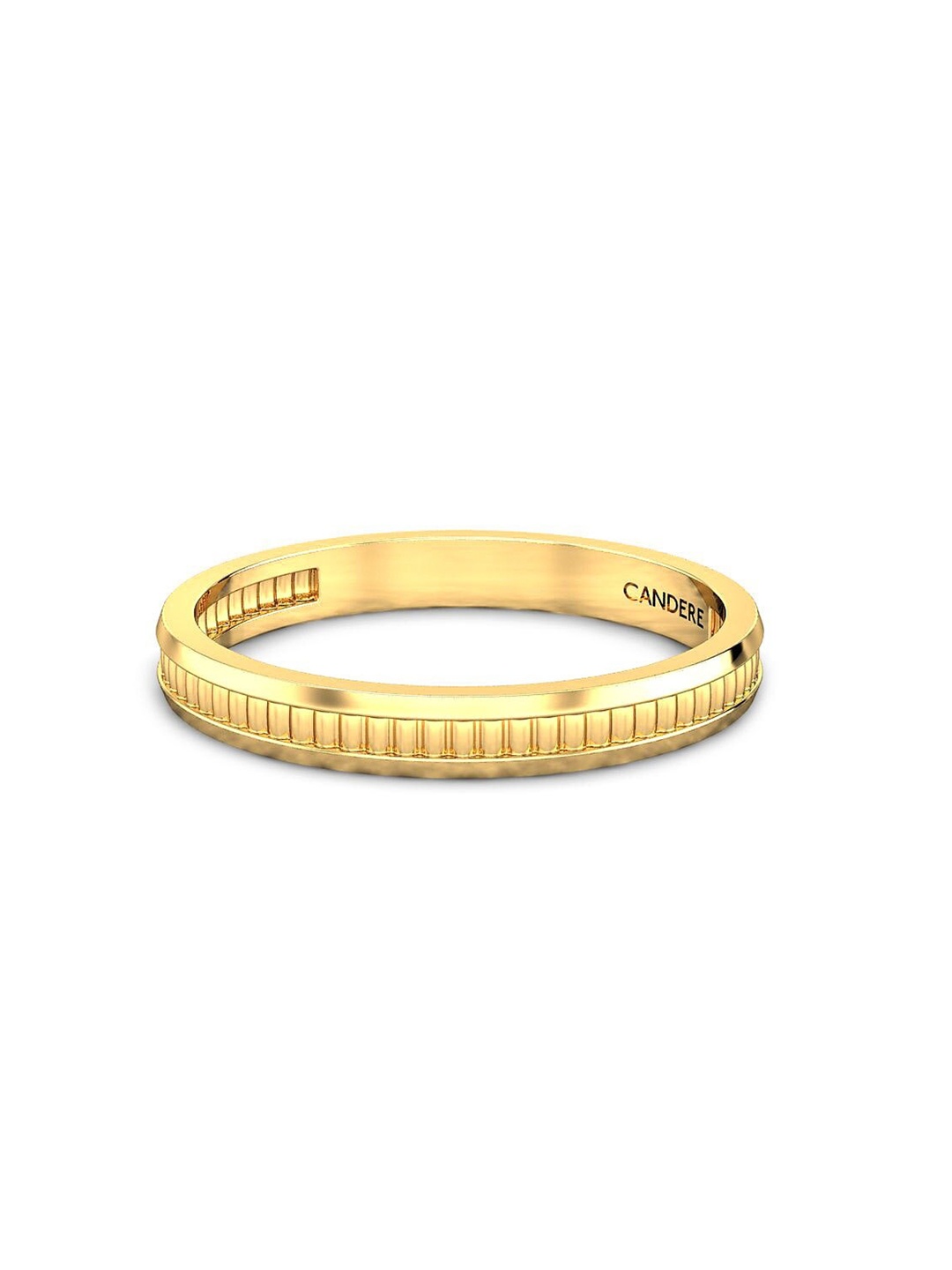 

CANDERE A KALYAN JEWELLERS COMPANY BIS Hallmark 18KT (750) Gold Ring-2.13gm