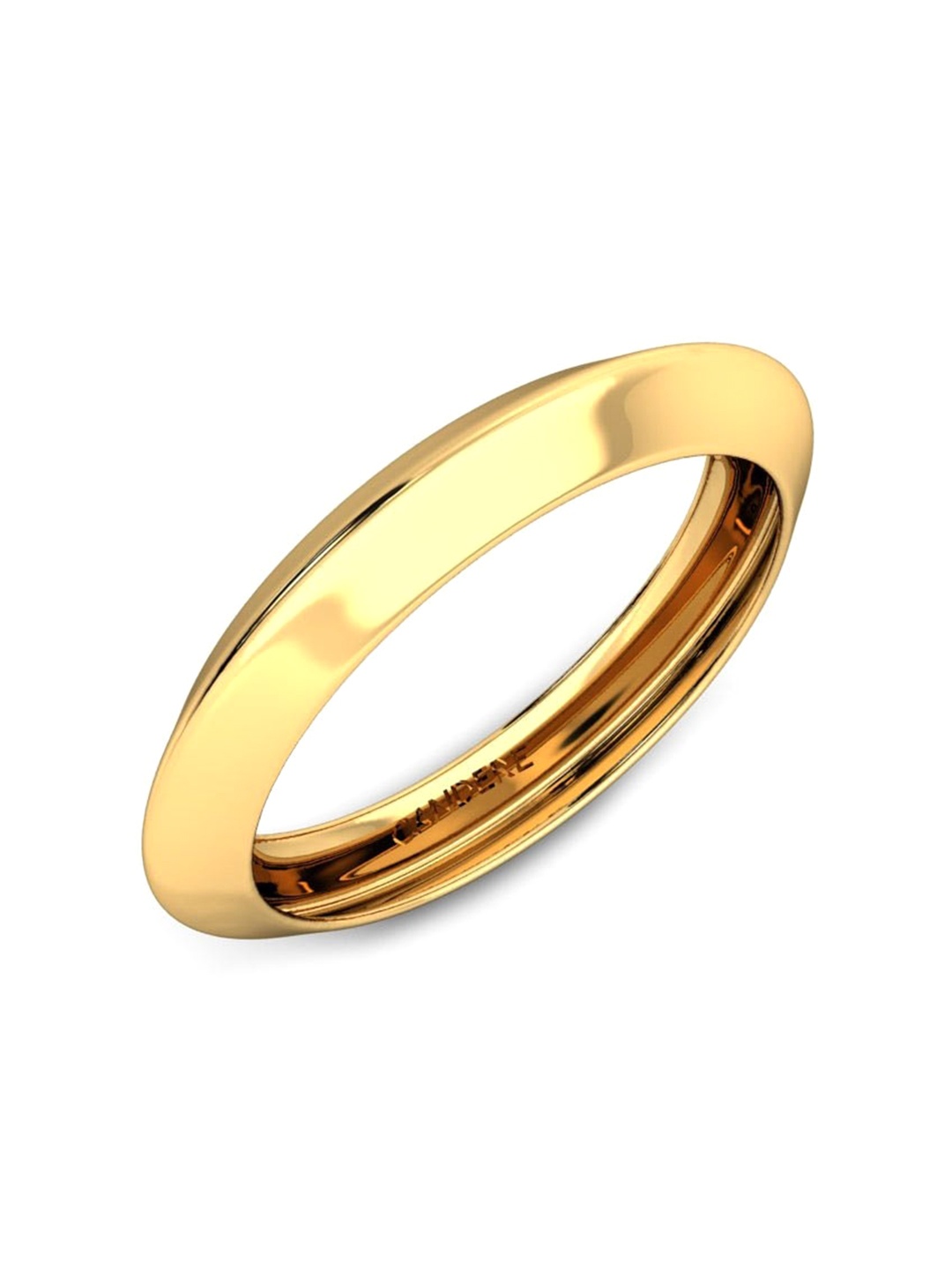 

CANDERE A KALYAN JEWELLERS COMPANY BIS Hallmark 18KT (750) Gold Finger Ring-1.28 gm