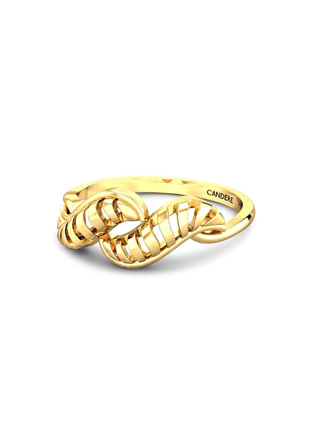 

CANDERE A KALYAN JEWELLERS COMPANY BIS Hallmark 18KT (750) Gold Finger Ring-
