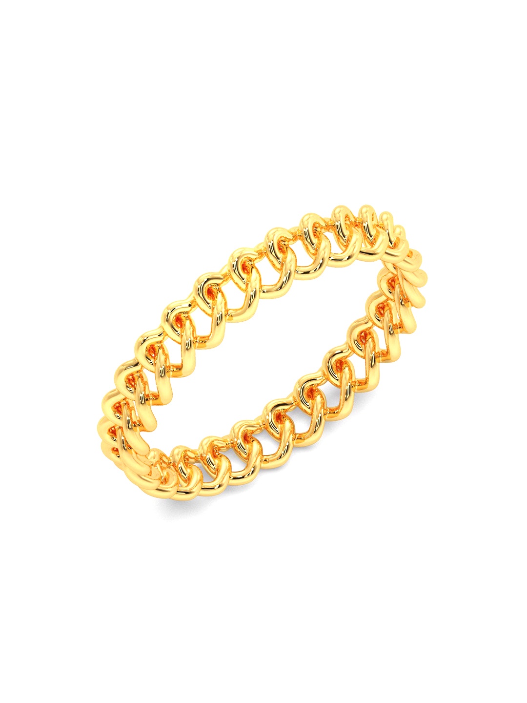 

CANDERE A KALYAN JEWELLERS COMPANY BIS Hallmark 14KT (585) Gold Ring-1.05gm