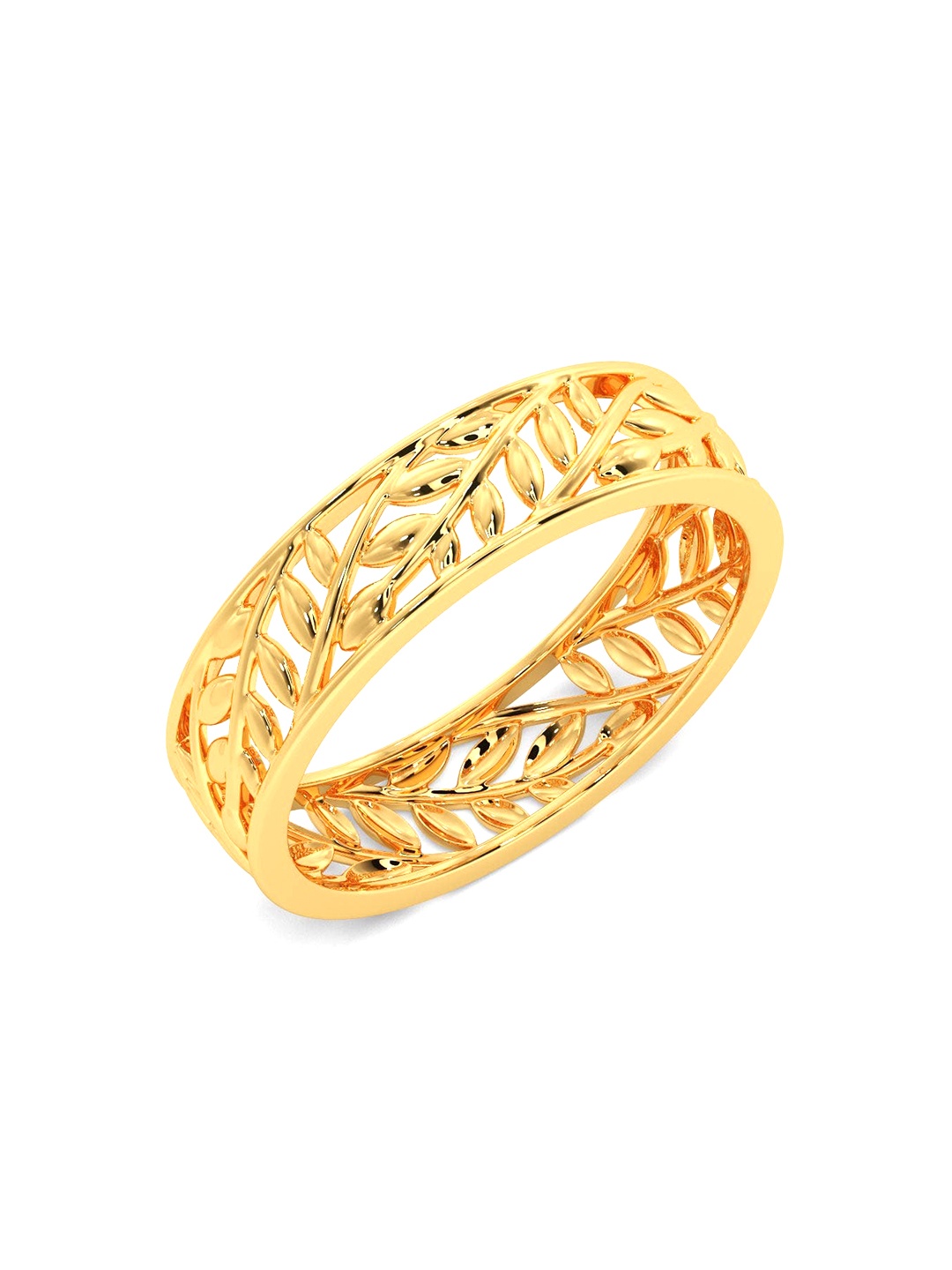 

CANDERE A KALYAN JEWELLERS COMPANY BIS Hallmark 18KT (750) Gold Finger Ring-2.28 gm