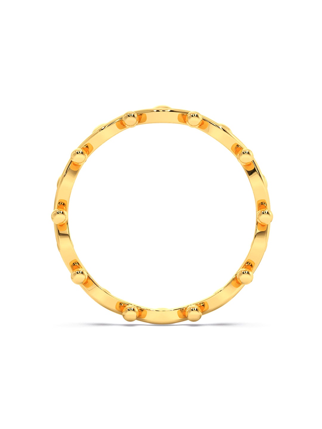 

CANDERE A KALYAN JEWELLERS COMPANY BIS Hallmark 14KT(585) Gold Finger Ring-1.38gm