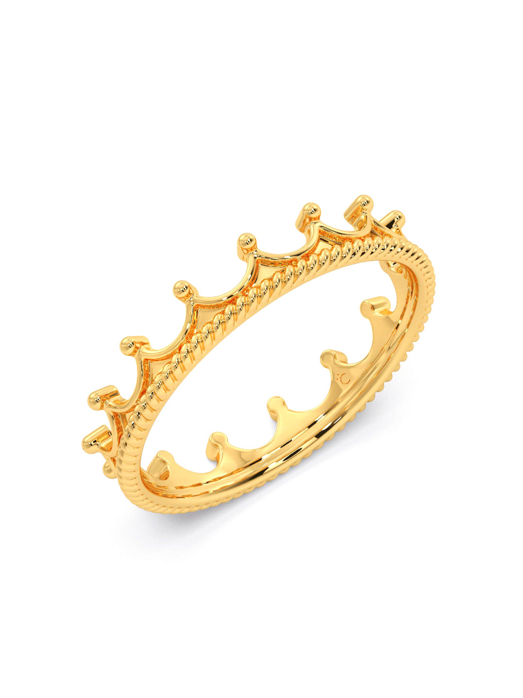 

CANDERE A KALYAN JEWELLERS COMPANY BIS Hallmark 18KT (750) Gold Finger Ring-1.31 gm