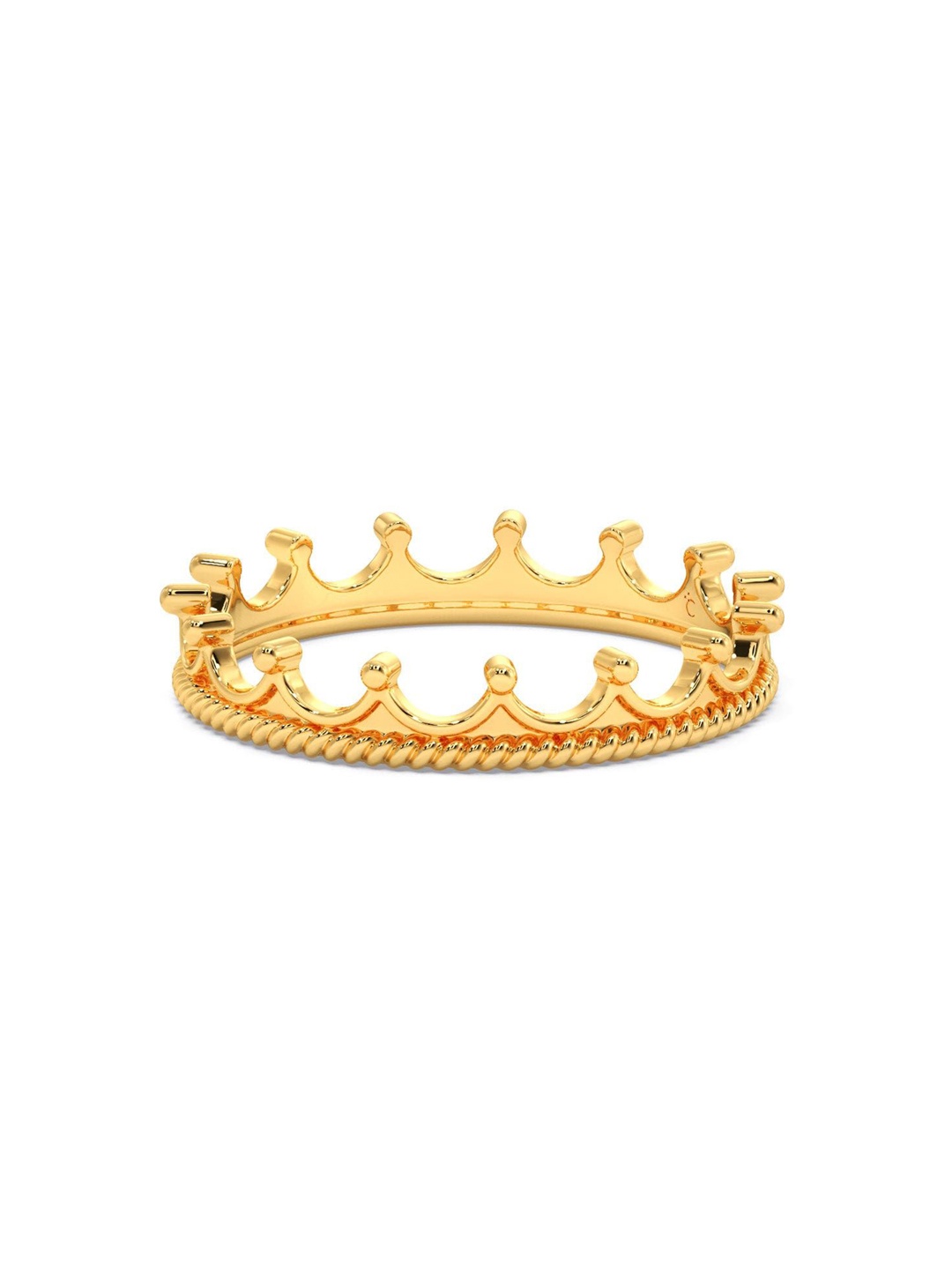 

CANDERE A KALYAN JEWELLERS COMPANY BIS Hallmark 18KT (750) Gold Finger Ring-1.67 gm