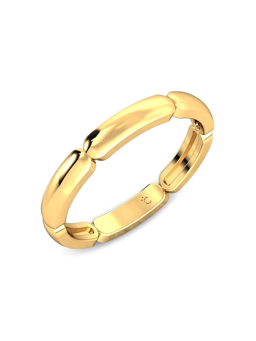 

CANDERE A KALYAN JEWELLERS COMPANY BIS Hallmark 18KT (750) Gold Finger Ring-2.45gm