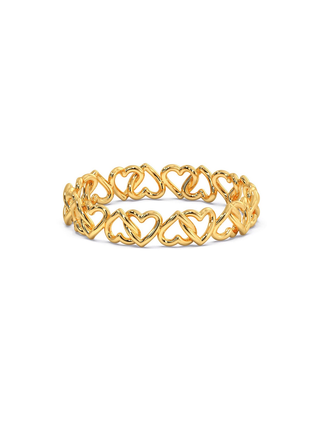 

CANDERE A KALYAN JEWELLERS COMPANY BIS Hallmark 18KT (750) Gold Finger Ring-1.63gm