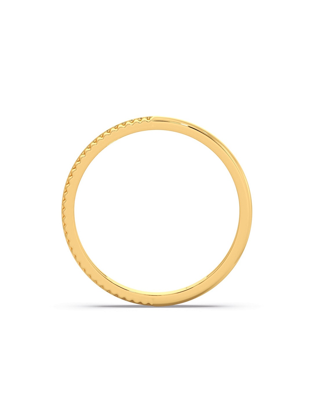 

CANDERE A KALYAN JEWELLERS COMPANY 18KT (750) Gold Finger Ring-1.85gm
