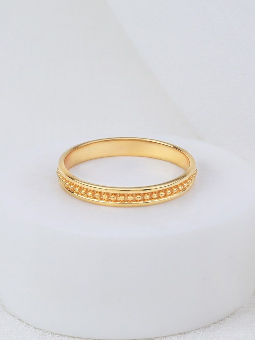 

CANDERE A KALYAN JEWELLERS COMPANY BIS Hallmark 18KT (750) Gold Finger Ring-1.75 gm