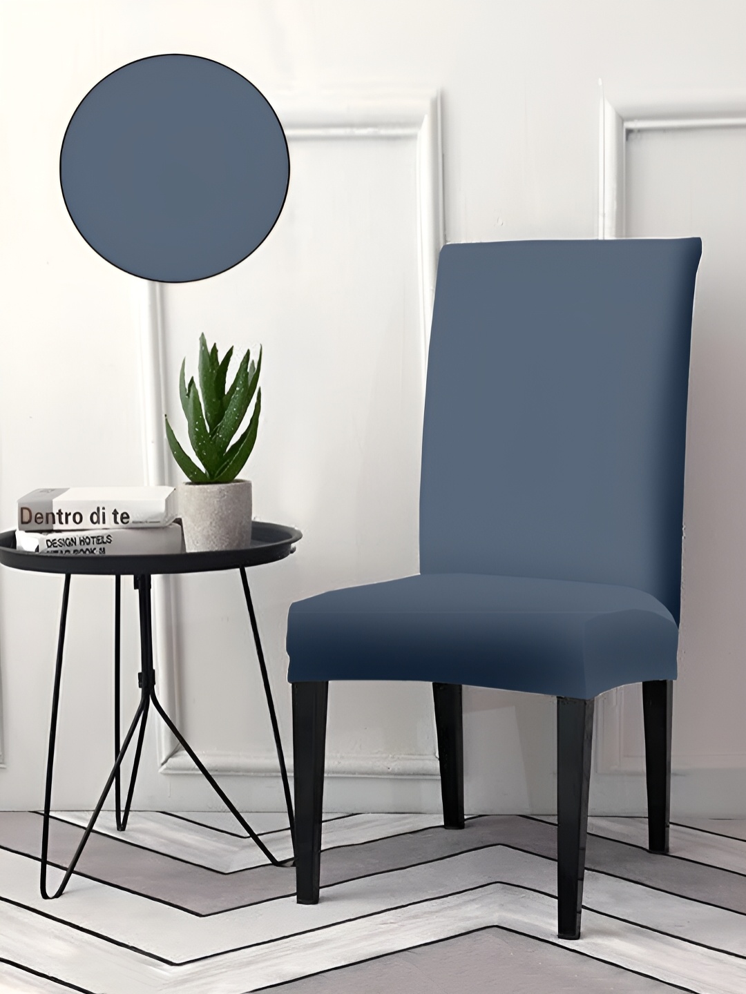 

Aura Grey Stretchable Chair Cover