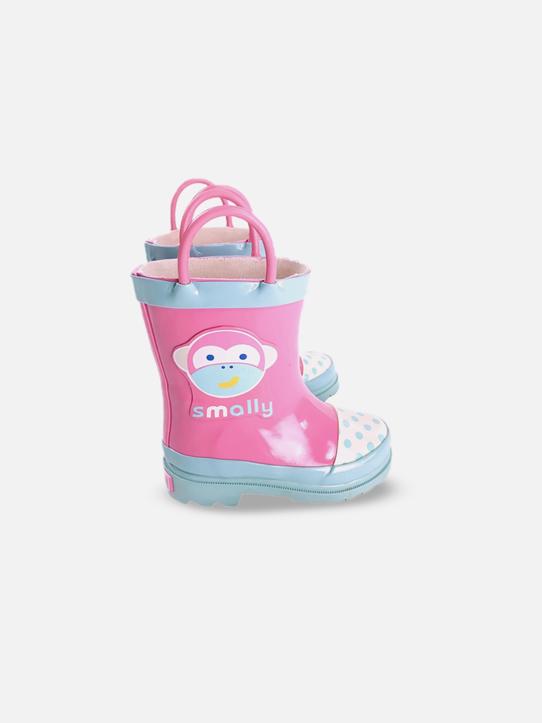 

Little Surprise Box LLP Kids Printed Rain Boots, Pink