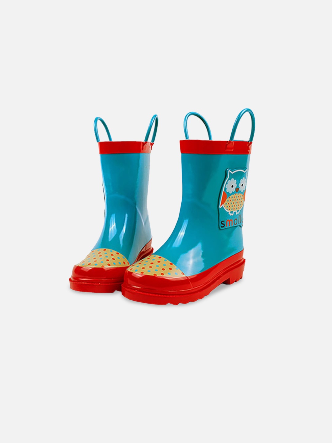 

Little Surprise Box LLP Kids Printed Rain Boots, Blue