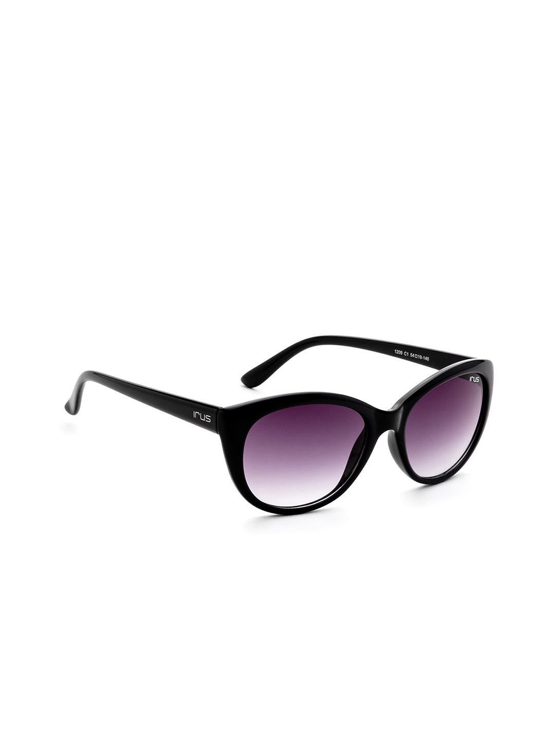 

IRUS by IDEE Women Cateye Sunglasses with UV Protected Lens IRS1209C1SG, Purple