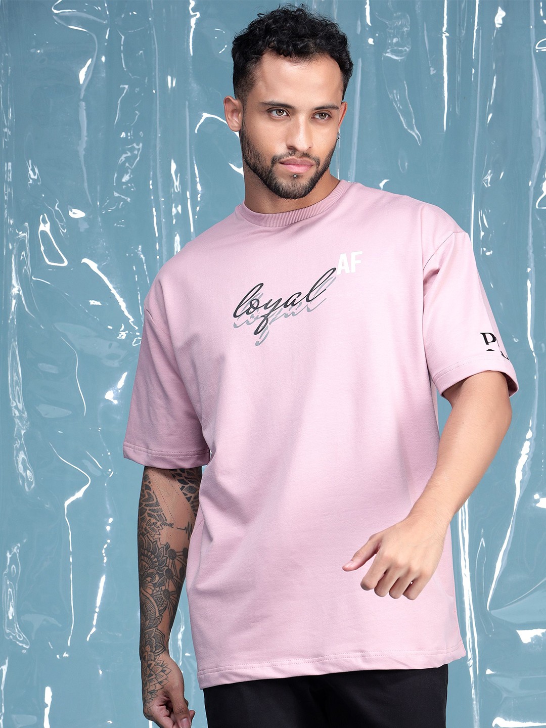

Peach & Lemonade Printed Cotton T-shirt, Pink