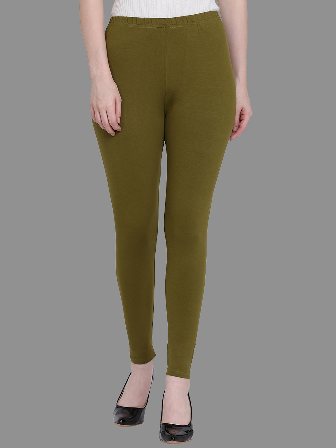 

FFU Ankle Length Leggings, Green