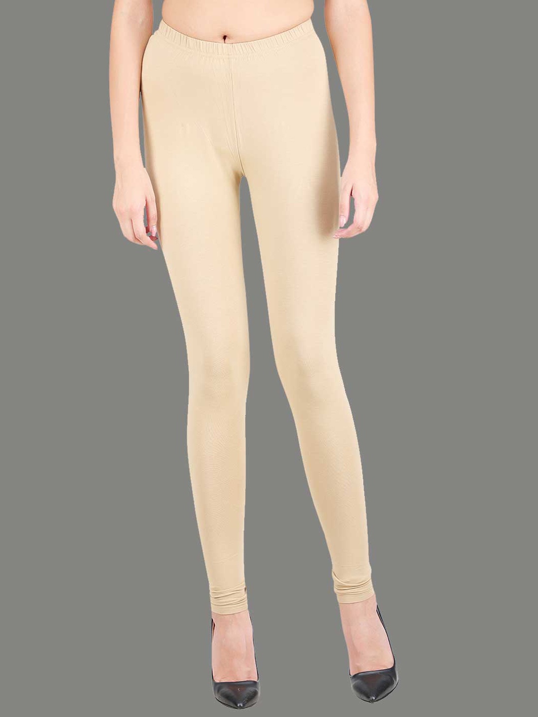 

FFU Ankle Length Leggings, Beige